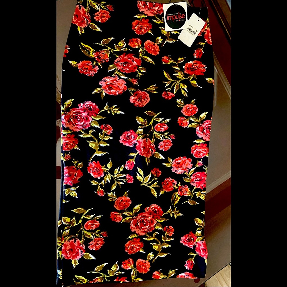 Impulse pencil skirt.